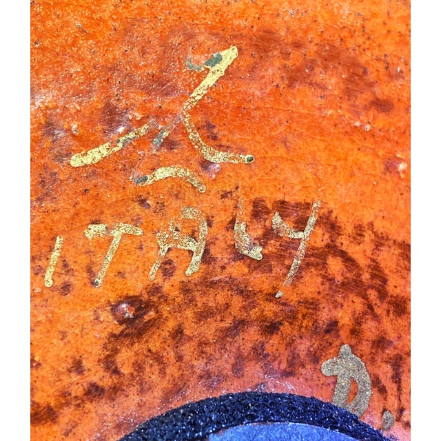 1950s Bitossi Italy Ceramic Table Lamp For Sale - Image 10 of 12