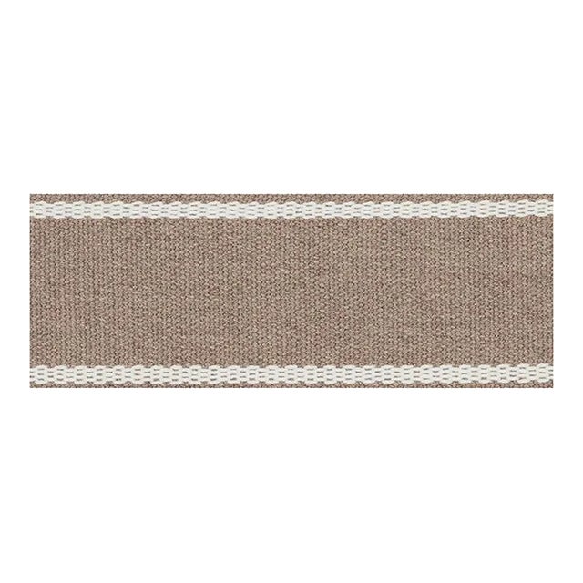 Sample - Schumacher Sullivan Tape Indoor & Outdoor in Taupe For Sale