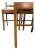 Antique American Quarter Sawn Oak Dining Chairs - Set of 5 For Sale