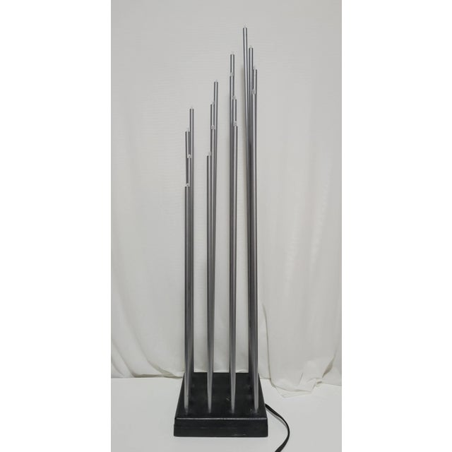 Unique and rare light sculpture by Top-Light of Sweden. Original owner stated they had bought in the 90s. Features 25...