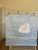 Cloud with Blue Sky and Silver Horizon Original Oil Painting by Natalie Mitchell/Sette Design One fluffy white cloud...