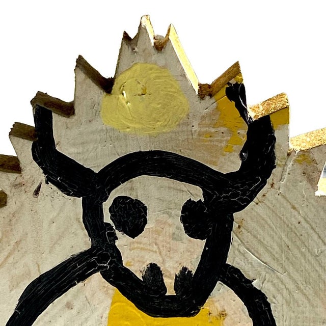 Folk Art Americana Painting Sitting Bull by Artist Eric Legge For Sale In Savannah - Image 6 of 10