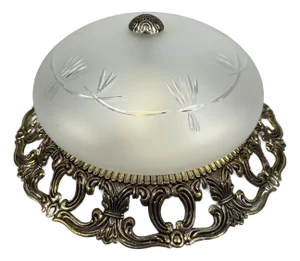 Ceiling Lamp in Brass