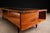 Brown Carlo Hauner Caviuna Wood & Glass Display Coffee Table, Brazil, 1950s For Sale - Image 8 of 15
