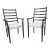 Mid-Century Modern Stamped Svegard Markaryd Teak Chairs - Set of 2 For Sale