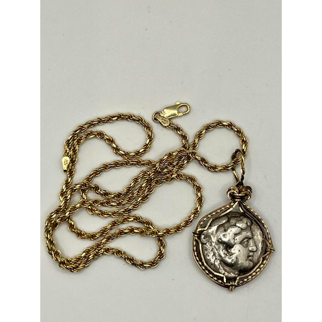 15th Century & Earlier Alexander the Great Pendant For Sale - Image 5 of 9