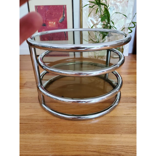 1970s 1970s Vintage Milo Baughman Style Multi Form Cocktail Table For Sale - Image 5 of 8