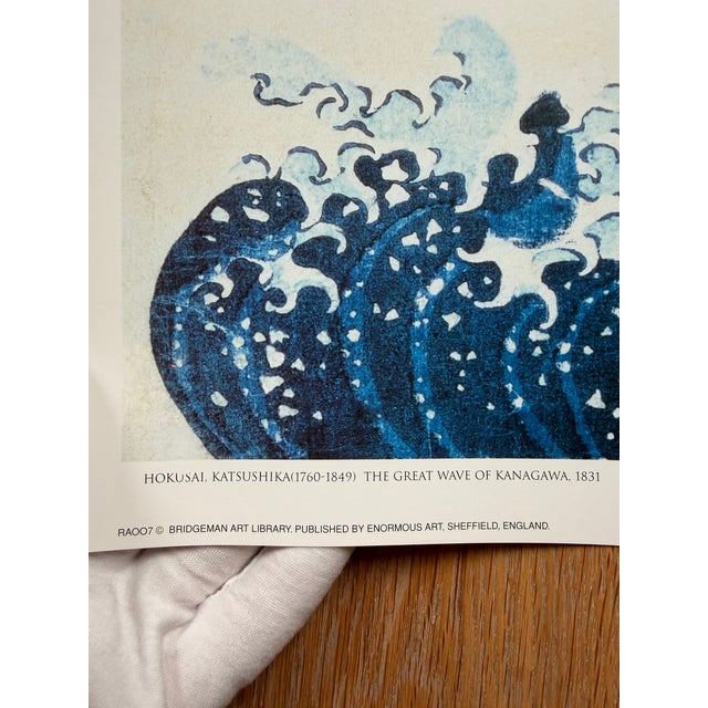 Hokusai Katsushika, the Great Wave of Kanagawa, 1831, Paper For Sale - Image 3 of 6