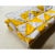 1950s American Patchwork Bowtie Quilt — Sunshine Yellow & White Cotton 35” Square For Sale - Image 9 of 18