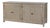 Flagstaff 70 in. W Rectangular Cane 4 Door Sideboard, Desert Sand For Sale