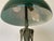 1910s Art Nouveau, Organic Design, Lamp With Large Cased Green Glass Shade, Tall and Special! For Sale In San Francisco - Image 6 of 7