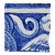 18th Century Portuguese Tile Angel Wing Fragment Blue & White Antique Hand Painted For Sale