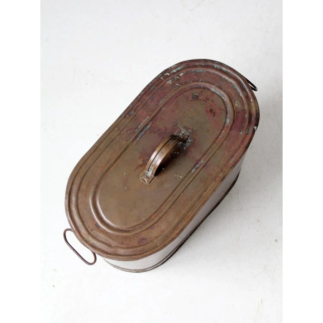Antique Copper Boiler For Sale - Image 9 of 12