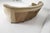 1950s Art Deco Danish Curved Banana Sofa W Textured Mohair Type Upholstery For Sale - Image 10 of 18