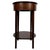 Antique English Edwardian Oval Side Table in Mahogany For Sale - Image 13 of 13