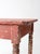 Wood Antique Painted Farmhouse Table With Metal Top For Sale - Image 7 of 18