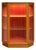 Vintage Illuminated Teak Corner Display Cabinet from Nathan For Sale