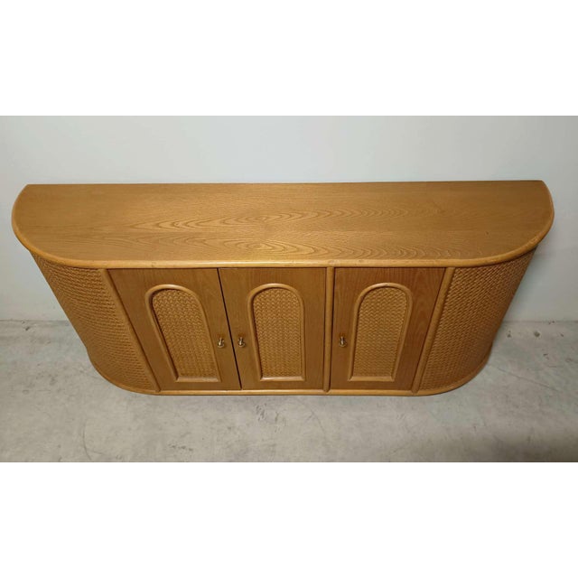 Vintage Boho Chic Sideboard, 1970s For Sale - Image 9 of 9