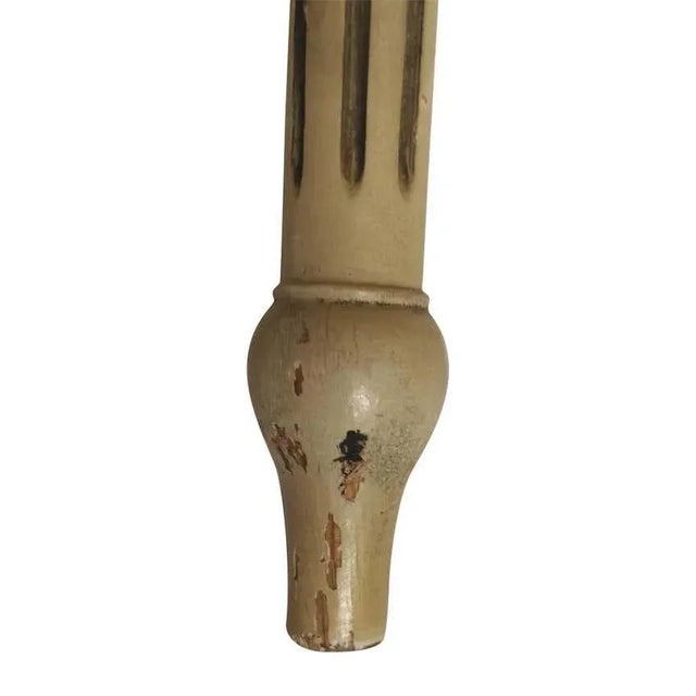 Louis XVI Style Blue Médaillon Chair, 1950s For Sale - Image 6 of 13