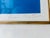 Modern Vintage Large 48" X 48" Framed, Numbered and Signed Serigraph With Wentworth Gallery Raised Seal by Croatian Artist Frane Mlinar Korčula Boats For Sale - Image 3 of 5