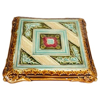 Ceramic Centerpiece by J.G. Givet, 1920s For Sale