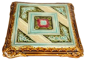 Ceramic Centerpiece by J.G. Givet, 1920s