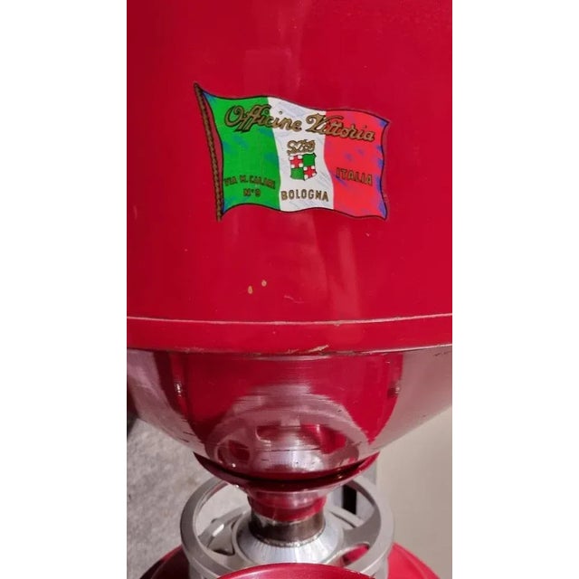 Red Industrial Coffee Grinder For Sale - Image 8 of 11