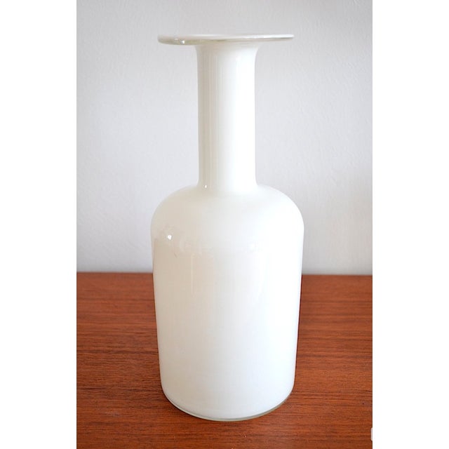 1960s Floor Vase by Otto Brauer for Holmegaard, 1960s For Sale - Image 5 of 5