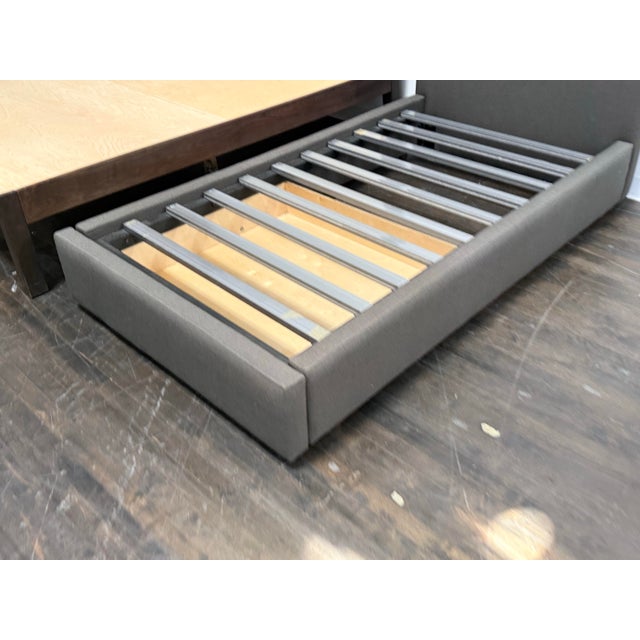 Twin Size Room & Board Wyatt Bed Frame For Sale - Image 11 of 12