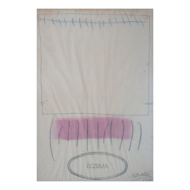 Éczema, Abstract Work, 1970s, Mixed Media For Sale