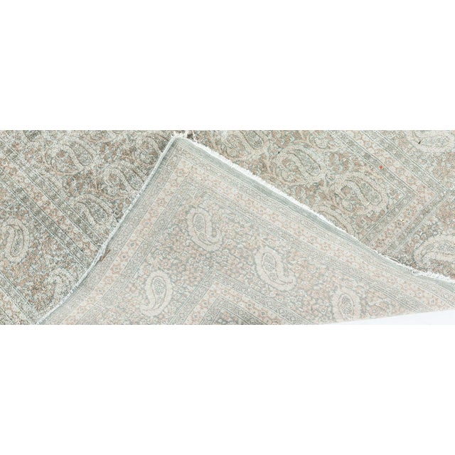 Persian 1930s Persian Tabriz Rug For Sale - Image 3 of 6
