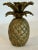 Vintage Boho Chic Brass Pineapple Candlestick Holders - A Pair For Sale - Image 4 of 11