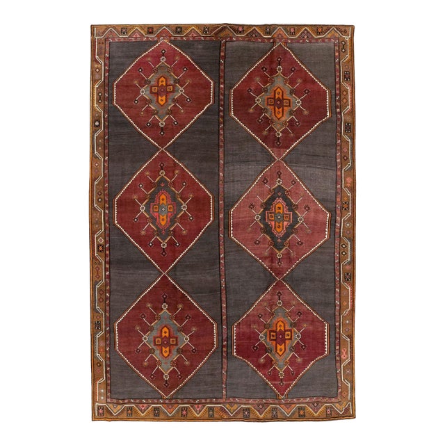 Galerie Shabab Collection Mid-20th Century Turkish Anatolian Tribal Carpet For Sale