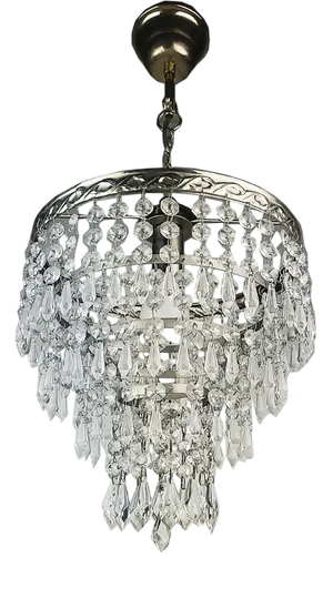 Chandelier with Pendants, 1970s