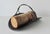 Vintage Curved Hammered Cradle Black Metal Firewood Log Holder Wire Wrapped Handle For Sale - Image 15 of 15