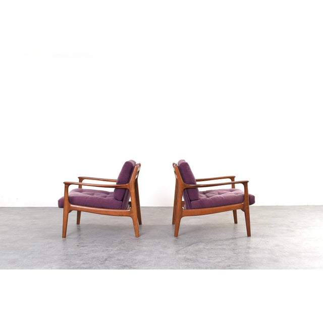1960s Mid-Century Lounge Chairs by Eugen Schmidt for Soloform, 1960s, Set of 2 For Sale - Image 5 of 16