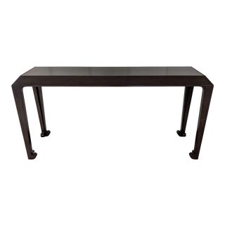 Hickory Chair Rev. Edward Sofa Console Table For Sale