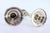 Plain Silver Candlesticks with Friezes on the Circular Bases, Set of 2 For Sale - Image 4 of 8