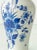 1970s Vintage Royal Delft Blue Ceramic Table Lamps with New Green Silk Lampshades, Set of 2 For Sale - Image 5 of 12