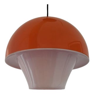 Vintage Mushroom Ceiling Light For Sale