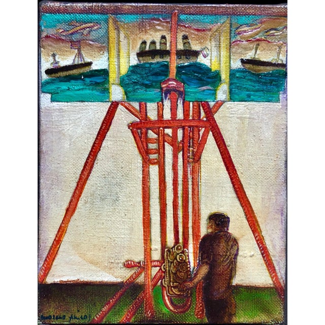 MORENO PINCAS Bulgaria, b. 1936 Moreno Pincas emigrated to Israel in 1949. He studied at the Avni Art Institute in Tel...