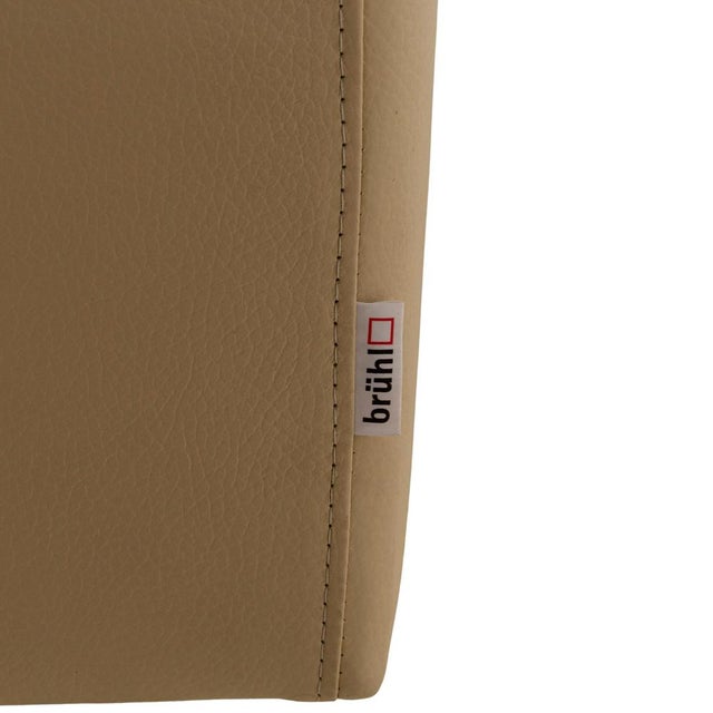 Alba 3-Seater Sofa in Beige Leather from Brühl For Sale - Image 13 of 17