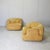 Confidential Lounge Chairs in Ochre Suede by Alberto Rosselli for Saporiti, 1970s, Set of 2 For Sale - Image 10 of 12