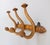 French Country Antique French Faux Bamboo Bentwood Coat & Hat Rack For Sale - Image 3 of 9