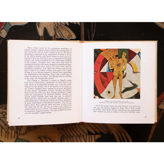1972 "Chagall" by Lionello Venturi, Small Art Book For Sale - Image 10 of 18