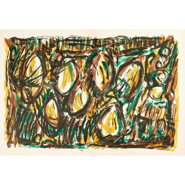 Helias - Original Lithograph by Serge Hélias - 1963 1963 For Sale