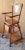 Antique German Art Nouveau Children's High Chair in Beechwood, 1890s, in Very Good conditions. Designed 1890 to 1919
