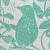Schumacher Schumacher X Molly Mahon Bird & Bee Wallpaper in Seaglass For Sale - Image 4 of 5