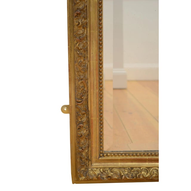 19th Century Giltwood Wall Mirror For Sale - Image 8 of 15