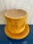 1970s 1970s Vintage Mushroom Footstool in Orange Shag For Sale - Image 5 of 8
